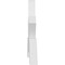 Ekena Millwork Vanguard Architectural Grade PVC Gable Bracket, 108"W x 18"H x 2"D x 4"F, 4/12 Pitch GBP108X18X0204VAN00 - alternate 5